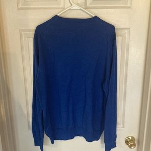 BROOKS BROTHERS Men’s Large, Blue long sleeve thin sweater